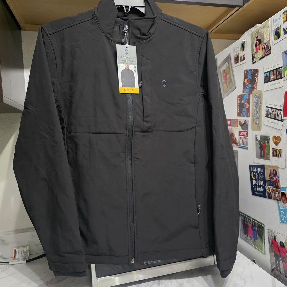 Do Not Buy Free Country Men's Black Performance Jacket Size Medium